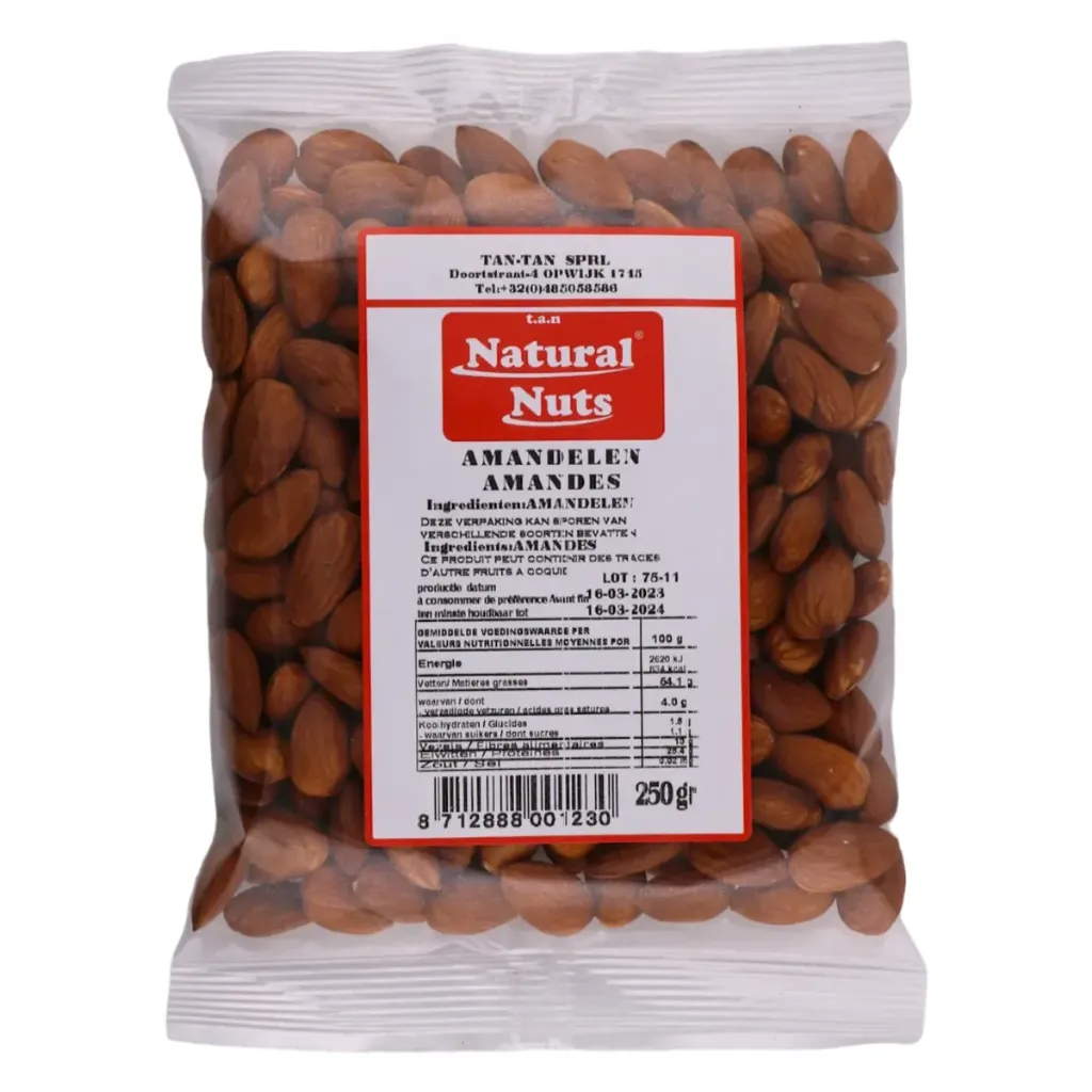 Natural Nuts Badem 250Gr