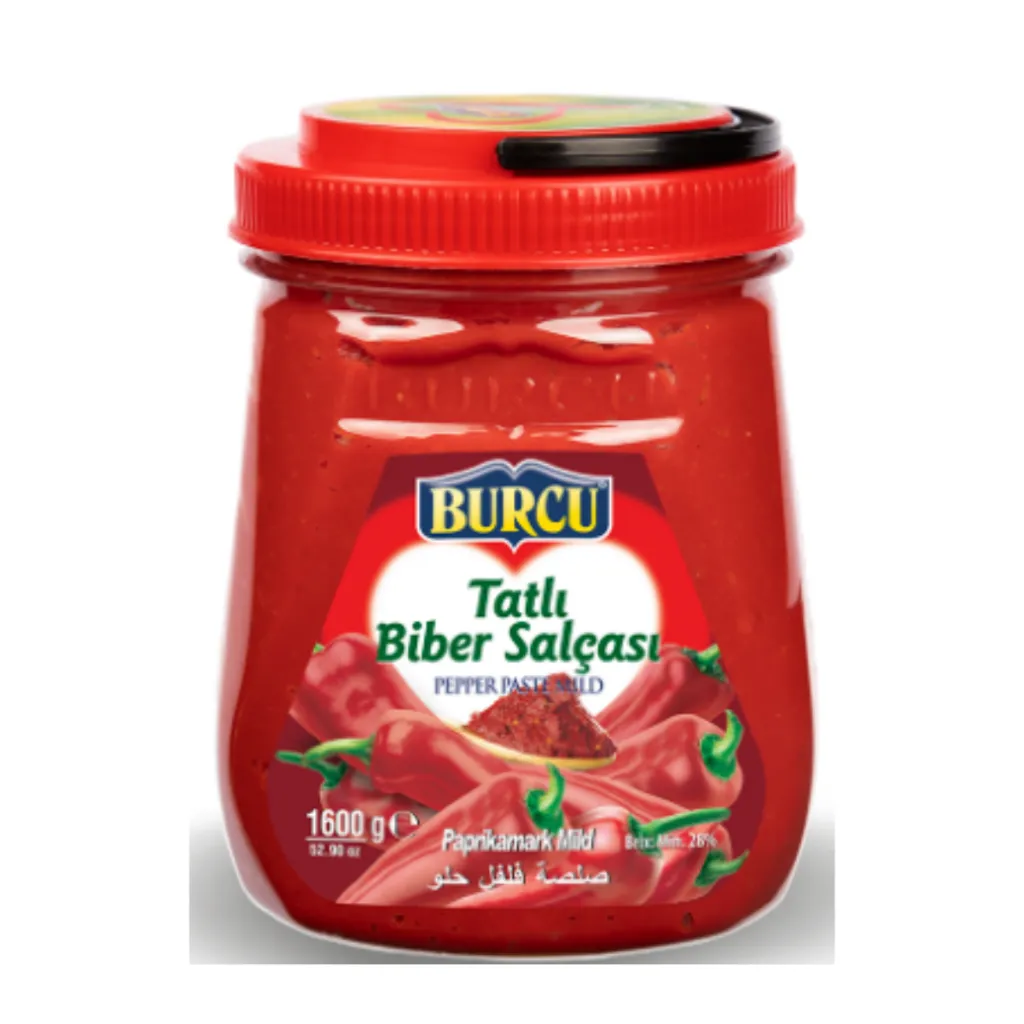 Burcu Salça Biber Tatlı Pet 1600gr